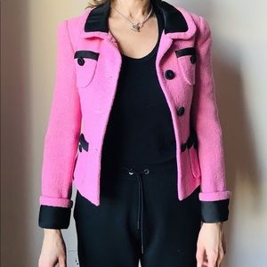Moschino Jackie O Pink Jacket